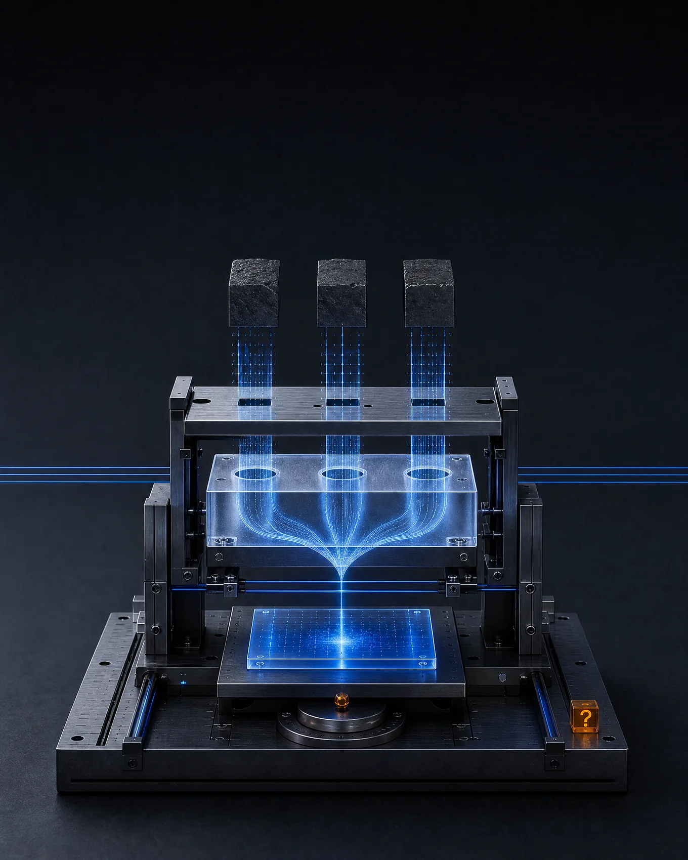 Analytical intake scanner aligning raw signals