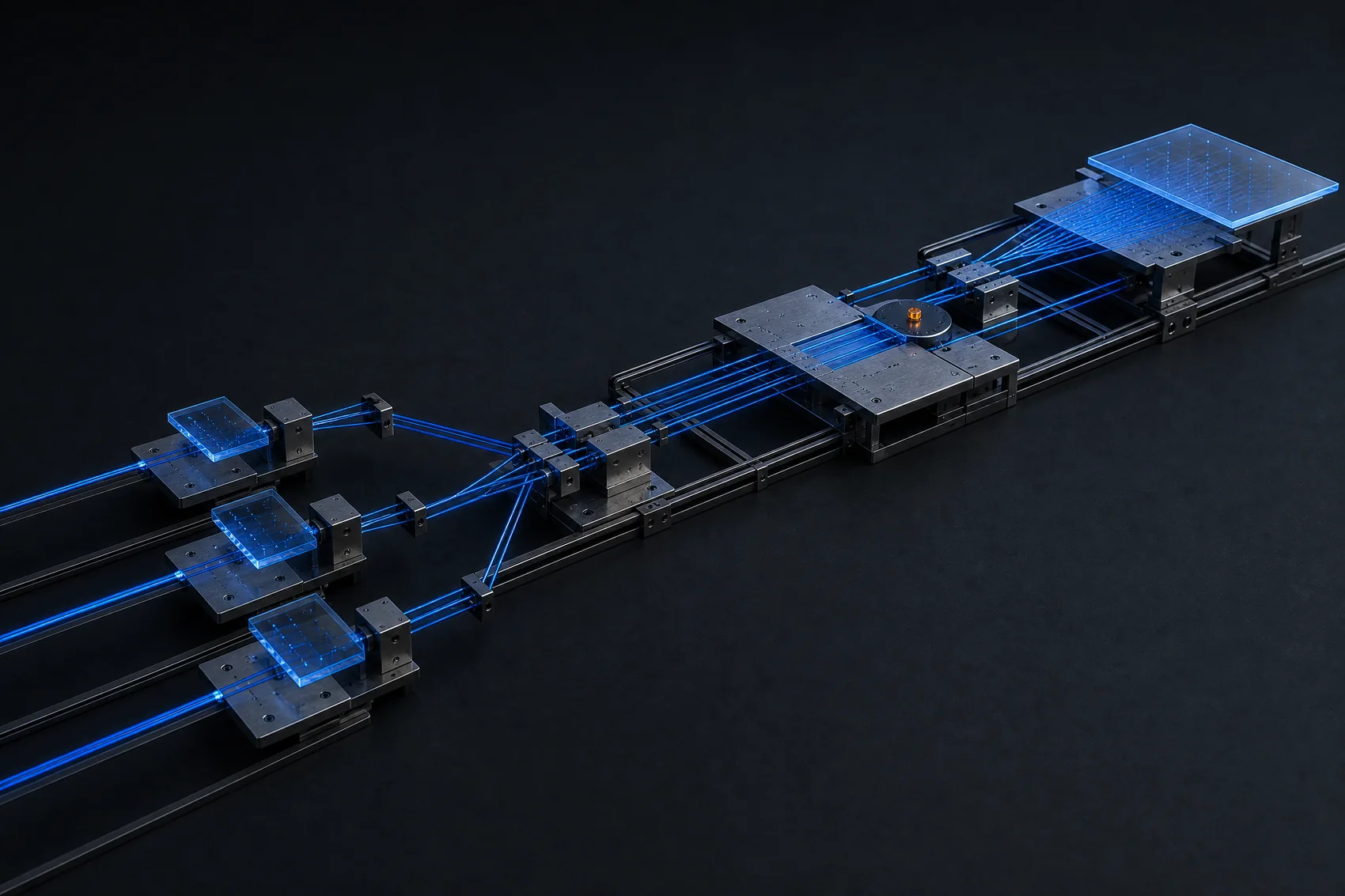 Dimensional data lineage rail
